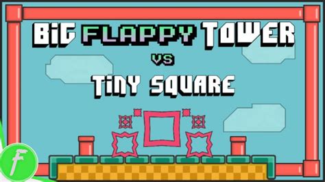 Each obstacle has been meticulously placed. . Big flappy tower tiny square